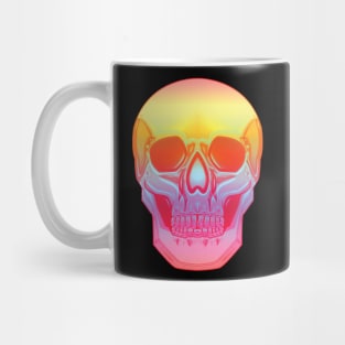 Rainbow Skull Mug